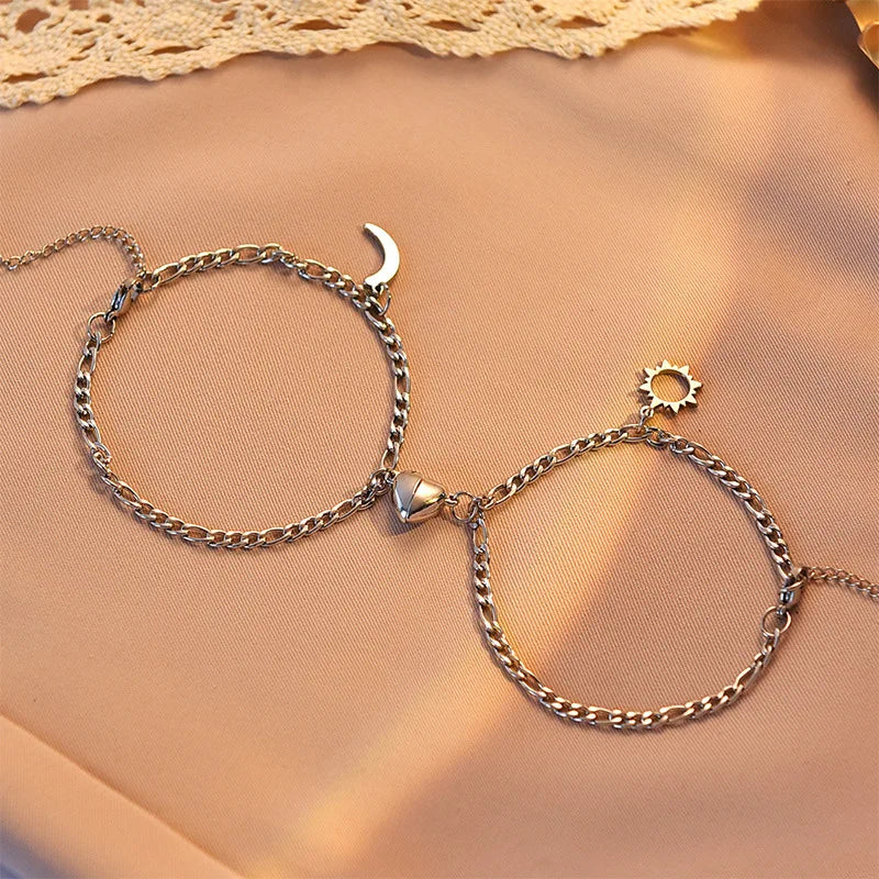 Pulsera magnética con latidos del corazón